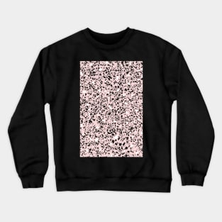 Speckle Party Soft Pink Crewneck Sweatshirt